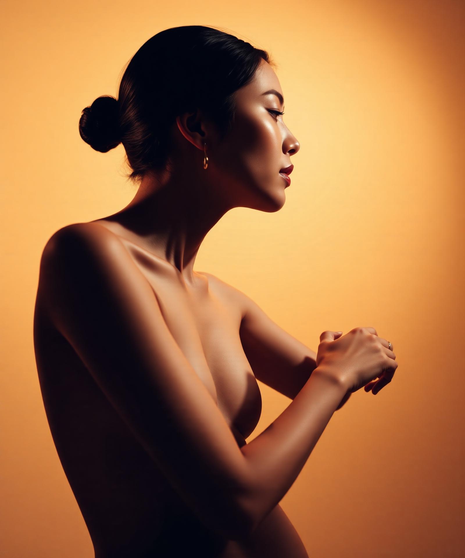 Elegant neckline