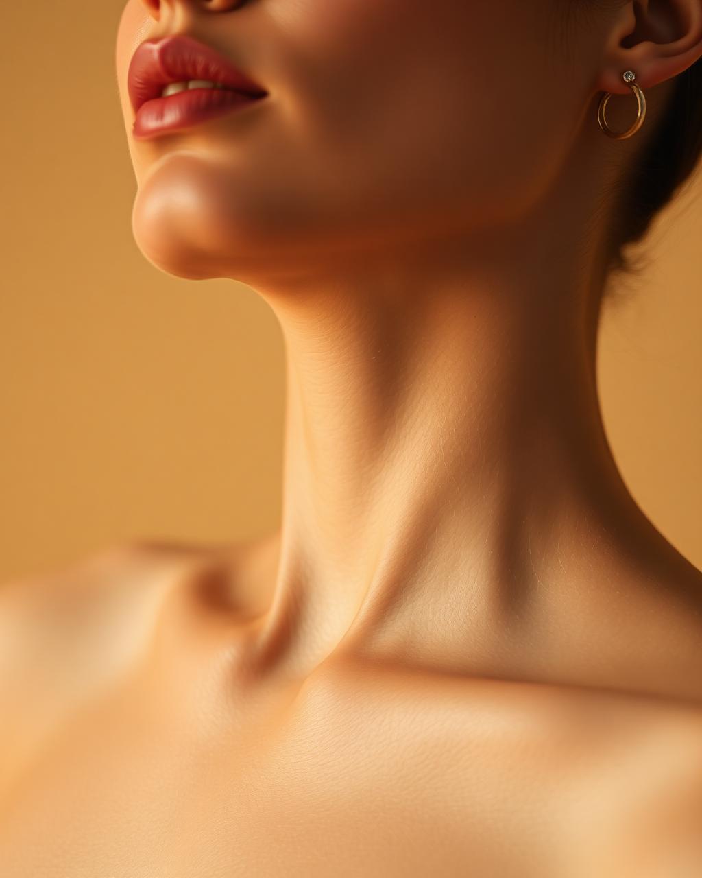 Thick Submental Fat